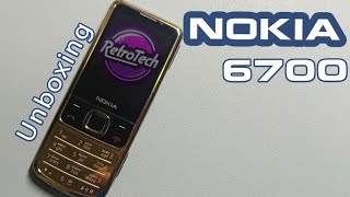 Nokia 6700 Unboxing 4K review RetroTech [upl. by Lesiram]