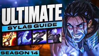 SEASON 14 SYLAS GUIDE HOW TO WIN EVERY GAME AS SYLAS IN SEASON 14  League of Legends [upl. by Yedsnil]