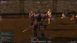 Lineage 2 interlude craft Tallum Plate Armor low rate server [upl. by Eerahs]