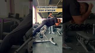 Strong Back  coachhimanshu strongback motivation life lifeadvice lifelessons gym training [upl. by Kisor]