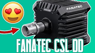 Fanatec CSL DD Review  This wheelbase is almost perfect [upl. by Nwadahs]