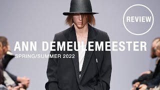 Ann Demeulemeester SpringSummer 2022  Review [upl. by Riatsila]