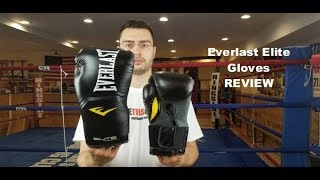 Everlast Elite Training Boxing Gloves review by ratethisgear [upl. by Iago252]