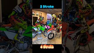 2 Stroke Vs 4 Stroke Dirt Bike [upl. by Ecnaralc]