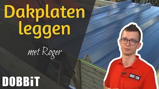 Dakplaten leggen met Roger [upl. by Mcmurry]