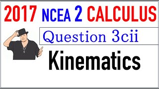 2017 NCEA 2 Calculus Exam Q3cii [upl. by Acyssej212]