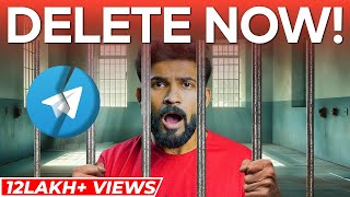 Delete TELEGRAM or go to jail  Telegram BAN explained  Abhi and Niyu [upl. by Akeber]