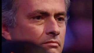 Mourinho crying after Wesley Sneijders speech HQ [upl. by Ydnab]