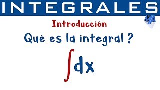 Integrales  Introducción [upl. by Ardle]