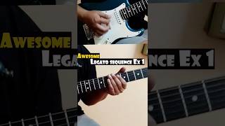 Awesome guitar legato sequence [upl. by Lacey]