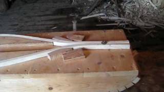 Preparing Wood for Snowshoes at Ross Farm Museum  Part 1 [upl. by Hercules]