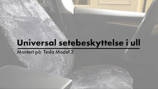 Universalt setebeskyttelse i ull fra Gytis Autek AS [upl. by Gizela590]