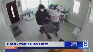 Suspects wanted in Monterey Park burglary series stealing couple’s retirement fund [upl. by Dewie773]