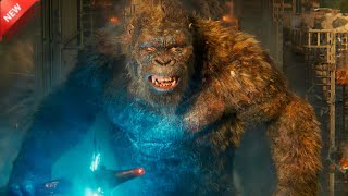 Kong gets his Powerful AXE🪓 so he fights Godzilla Explain in Hindi [upl. by Vanthe736]