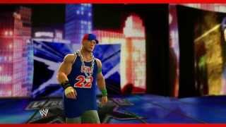 John Cena Retro WWE 2K14 Entrance and Finisher Official [upl. by Enelhtak786]