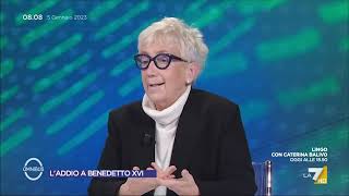 Benedetto XVI Scaraffia quotGli scandali hanno pesato sulle sue dimissioniquot [upl. by Aremaj865]