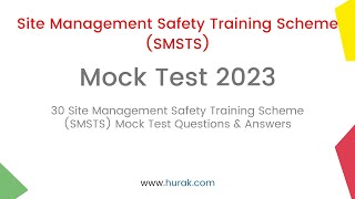 CITB SMSTS Site Management Safety Training Scheme  Mock Test For SMSTS Training Course  Hurak [upl. by Saixela]