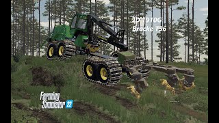 FS22 John deere 1910G Bracke T35 [upl. by Akenit]