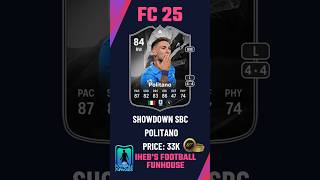 Unlock Politano SHOWDOWN SBC in FC 25 Cheapest Solution 💸⚡ [upl. by Roosevelt370]