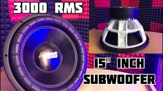 3000 RMS Subwoofer Spunk Audio redraudio subwoofer spunkaudio bass subwoofer [upl. by Anilehs783]