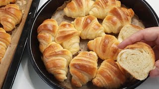 Kifle vikendi Të buta dhe të shishme  Croissant recipe [upl. by Ymiaj]