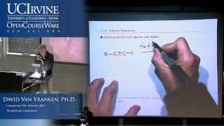 Organic Chemistry 51B Lecture 10 Alkynes Part 2 [upl. by Aivatnuhs545]