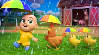 Rain Rain Go Away  Animal Version  Newborn Baby Songs amp Nursery Rhymes [upl. by Elatia]