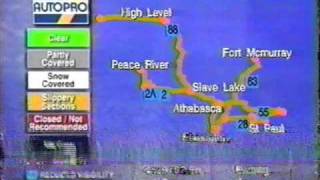 Weather Network Feb 1 1998Highway Conditions [upl. by Ttiwed]