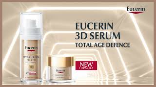 Eucerin HyaluronFiller  Elasticity 3D Serum  Firmer and elastic skin in 4 weeks [upl. by Eveline]