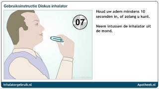 Medicatie toedienen via de luchtwegen met een poederinhalator [upl. by Hannaoj717]