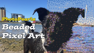 PhotoPearls  Create Your Own Beaded Pixel Art [upl. by Ahsahs]