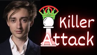 Killer Attack  Accelerated London System  Dubov Daniil chess game [upl. by Aneekan620]