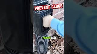 DOWNSPOUT FAIL Dont Let This Happen to You  DIY EASY FIX [upl. by Eimareg]