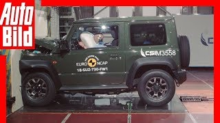 Crashtest Suzuki Jimny 2018 Details [upl. by Ardnaek376]