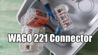 How to Use Wago 221 Series Compact Lever Connector [upl. by Choong]