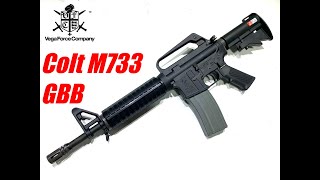 VFCCYBERGUN M733 GBB原廠開箱測試 [upl. by Malet57]