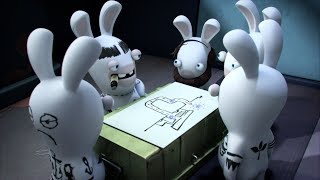 Les Lapins Crétins Invasion  Les crétins sévadent S3E3 [upl. by Huai]