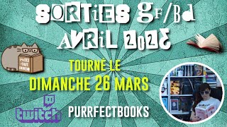 Sorties littéraires grand format et BD  Avril 2023 [upl. by Tiossem]