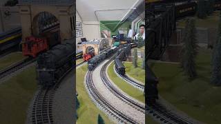 Fun times at Christ Church Glendale Ohio open house Lionel layout Vol 1 [upl. by Eirovi]