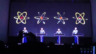 Kraftwerk  Radioaktivität  live  Kunstsammlung Düsseldorf January 19 2013 [upl. by Aiselad]