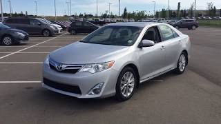 2014 Toyota Camry XLE Review [upl. by Soutor636]