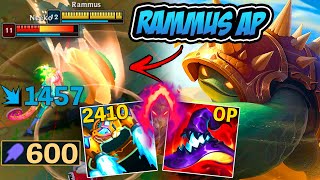 RAMMUS FULL AP DA INSTAKILL NA ULT COM ESSA BUILD   LEAGUE OF LEGENDS [upl. by Lipfert]