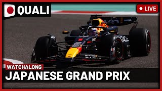 F1 Live Japanese GP Qualifying  Watchalong  Live Timings  Commentary [upl. by Ydnim91]