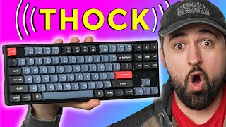 This wireless keyboard has THOCK  Keychron K8 Pro [upl. by Sonni792]