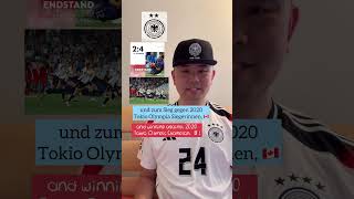 Liebe DFB Frauen Team gratuliere zum Einzug ins Halbfinale im Olympia 2024 in Paris gegen Kanada [upl. by Torr426]