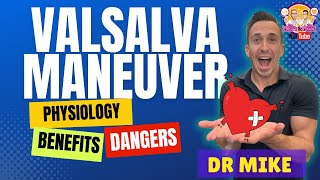 Valsalva Maneuver  Physiology Benefits Dangers [upl. by Putscher]