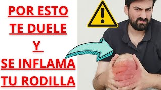 🦵 QUÉ PROVOCA EL DOLOR LÍQUIDO E INFLAMACIÓN DE RODILLA ✅REPASO DE LAS CAUSAS MÁS COMUNES [upl. by Ylecic]