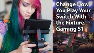 Ultimate Way to Play Switch Handheld Mount Your Switch to a Pro Controller with Fixture Gaming S1 [upl. by Benedicto]