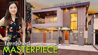 Affordable Haven of Extravagance A Designers Dream Fully Furnished Modern House House Tour 200 [upl. by Talya]