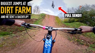 FULL MOTO AT DIRT FARM IS THE BEST TRAIL EVER [upl. by Ahsieyn470]